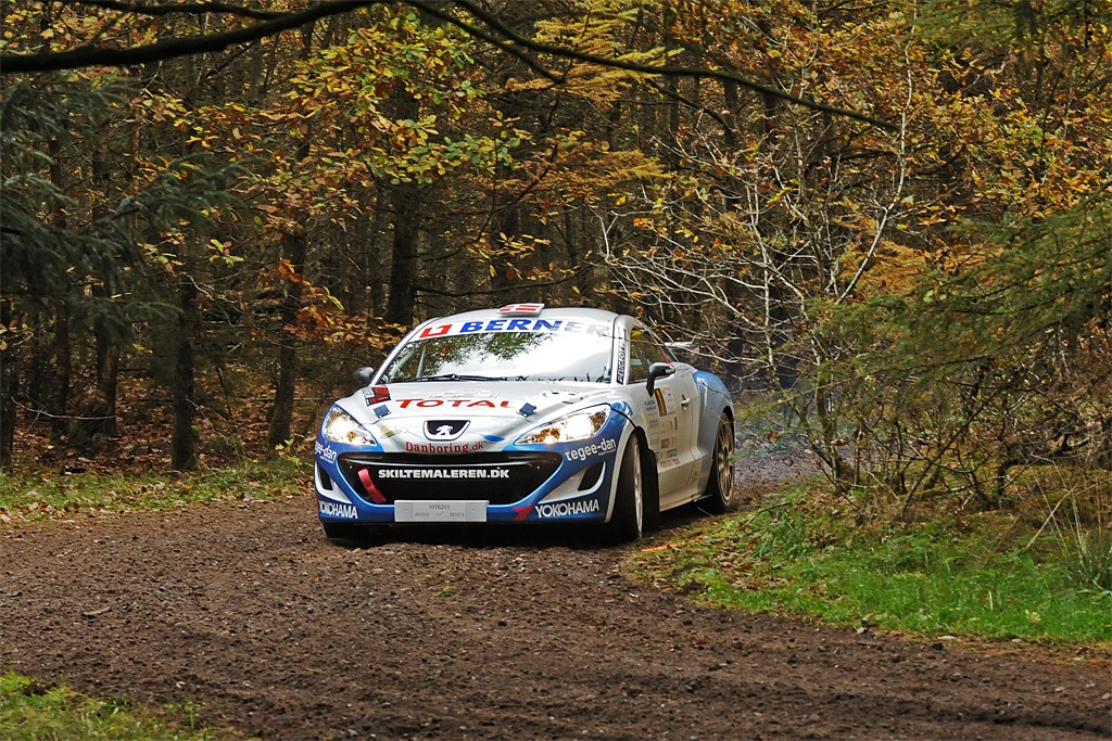 Danboring Rally blev en kort fornøjelse for Kjeld Seidler og Marc Troels-Smith